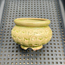 Handmade Stamped Ceramic Succulent Pot Approximately 2”-3”