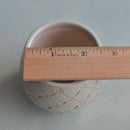 Light Blue Handmade Ceramic Succulent Pot Approximately 2" (Toun Kiln Studio)