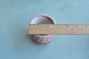 Pink Stamped Ceramic Succulent Pot Approximately 2”
