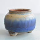 Multi-Color Glazed Handmade Ceramic Succulent Pot Approximately 3"