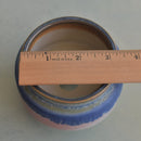 Multi-Color Glazed Handmade Ceramic Succulent Pot Approximately 3"