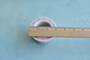 Pink Stamped Ceramic Succulent Pot Approximately 2”