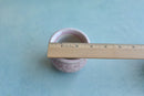 Pink Stamped Ceramic Succulent Pot Approximately 2”