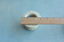 Green Stamped Ceramic Succulent Pot Approximately 2”