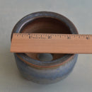Multi-Color Glazed Handmade Ceramic Succulent Pot Approximately 3"
