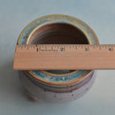Multi-Color Glazed Handmade Ceramic Succulent Pot Approximately 3"