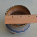 Multi-Color Glazed Handmade Ceramic Succulent Pot Approximately 3"