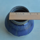 Multi-Color Glazed Handmade Ceramic Succulent Pot Approximately 3" Opening (1987 Studio)