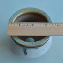 Multi-Color Glazed Handmade Ceramic Succulent Pot Approximately 3"