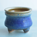Multi-Color Glazed Handmade Ceramic Succulent Pot Approximately 3"