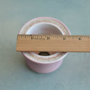 Pink Ceramic Succulent Pot With Crystal Glass Rim Approximately 3"-4"