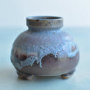 Multi-Color Glazed Handmade Ceramic Succulent Pot Approximately 2" Opening (1987 Studio)