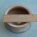 Multi-Color Glazed Handmade Ceramic Succulent Pot Approximately 3.5"