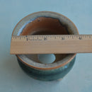 Multi-Color Glazed Handmade Ceramic Succulent Pot Approximately 3.5"
