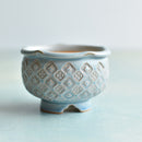 Light Blue Handmade Ceramic Succulent Pot Approximately 2"-3"
