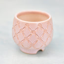 Pink Handmade Ceramic Succulent Pot Approximately 3" (Toun Kiln Studio)