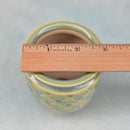 Teal Handmade Ceramic Succulent Pot Approximately 3" (Toun Kiln Studio)