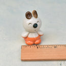 Small Orange Ceramic Planter Pal Approximately 1"