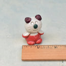 Small Red Ceramic Planter Pal Approximately 1"