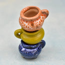 Extra Mini Ceramic Succulent Propagation Pots (Set of Three) Approximately 2"
