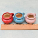 Extra Mini Ceramic Succulent Propagation Pots (Set of Three) Approximately 2"