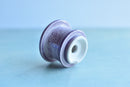 Purple Stamped Ceramic Succulent Pot Approximately 2”