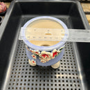 Light Purple Handmade Ceramic Succulent Pot with Flowers Approximately 3.5”