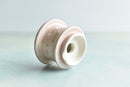 Pink Stamped Ceramic Succulent Pot Approximately 2”