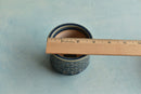Blue Handmade Stamped Ceramic Succulent Pot Approximately 2"-3"