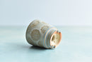 Light Blue Handmade Ceramic Succulent Pot Approximately 2"