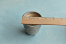 Light Blue Handmade Ceramic Succulent Pot Approximately 2"