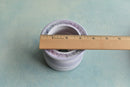 Purple Ceramic Succulent Pot With Crystal Glass Rim Approximately 3”-4"
